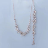 Bijou collier de dos de soirée