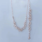 Bijou collier de dos de soirée