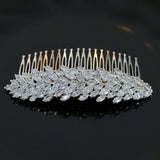 Peigne Argenté de Mariage