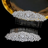 Peigne à Cheveux Argenté