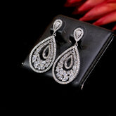 Boucle d'Oreilles Mariage Jeune Femme