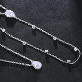 Bijou collier de dos élégance