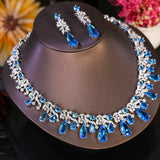 Parure Bleue de Mariage