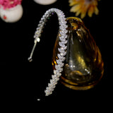 Headband Cheveux Longs avec Chignon