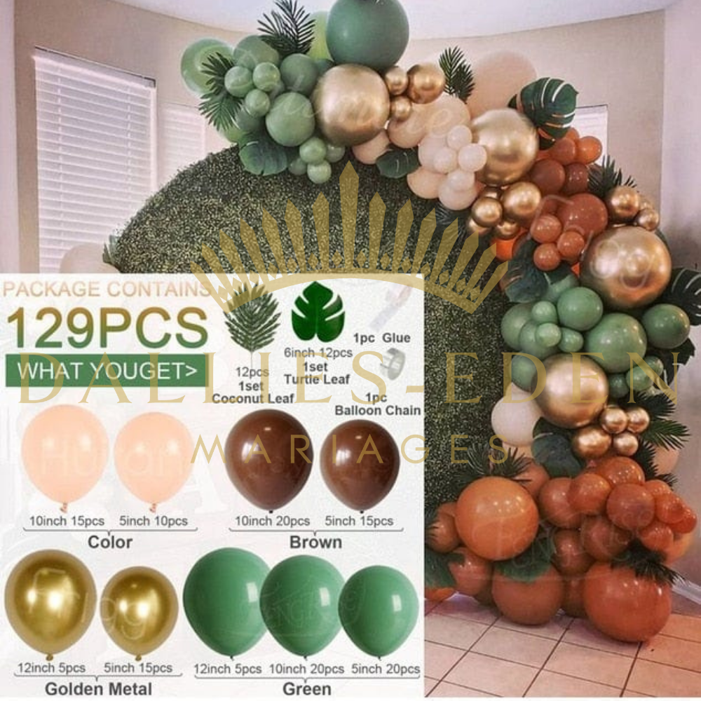 Arche de ballon Savane - Dallies-Eden-Mariages