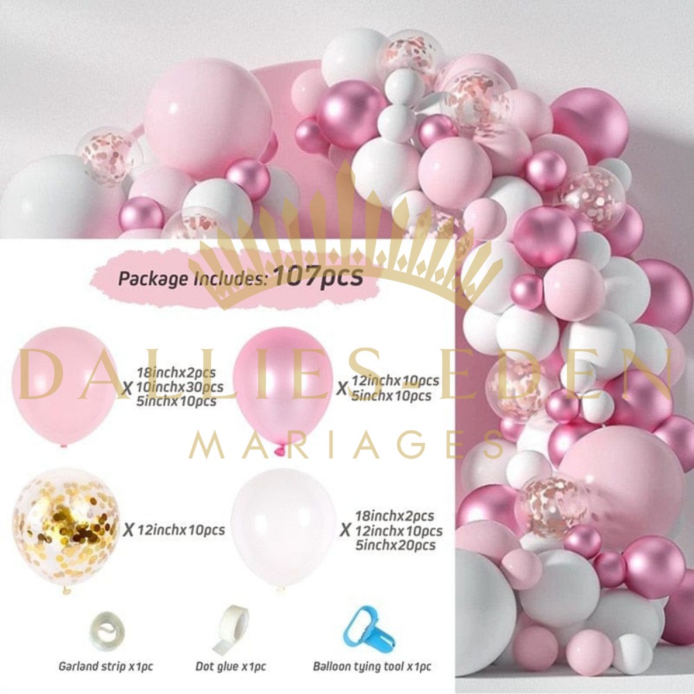 Arche de ballon Savane - Dallies-Eden-Mariages