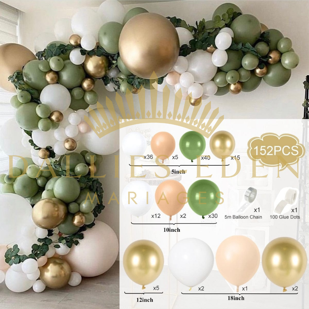 Arche de ballon Savane - Dallies-Eden-Mariages