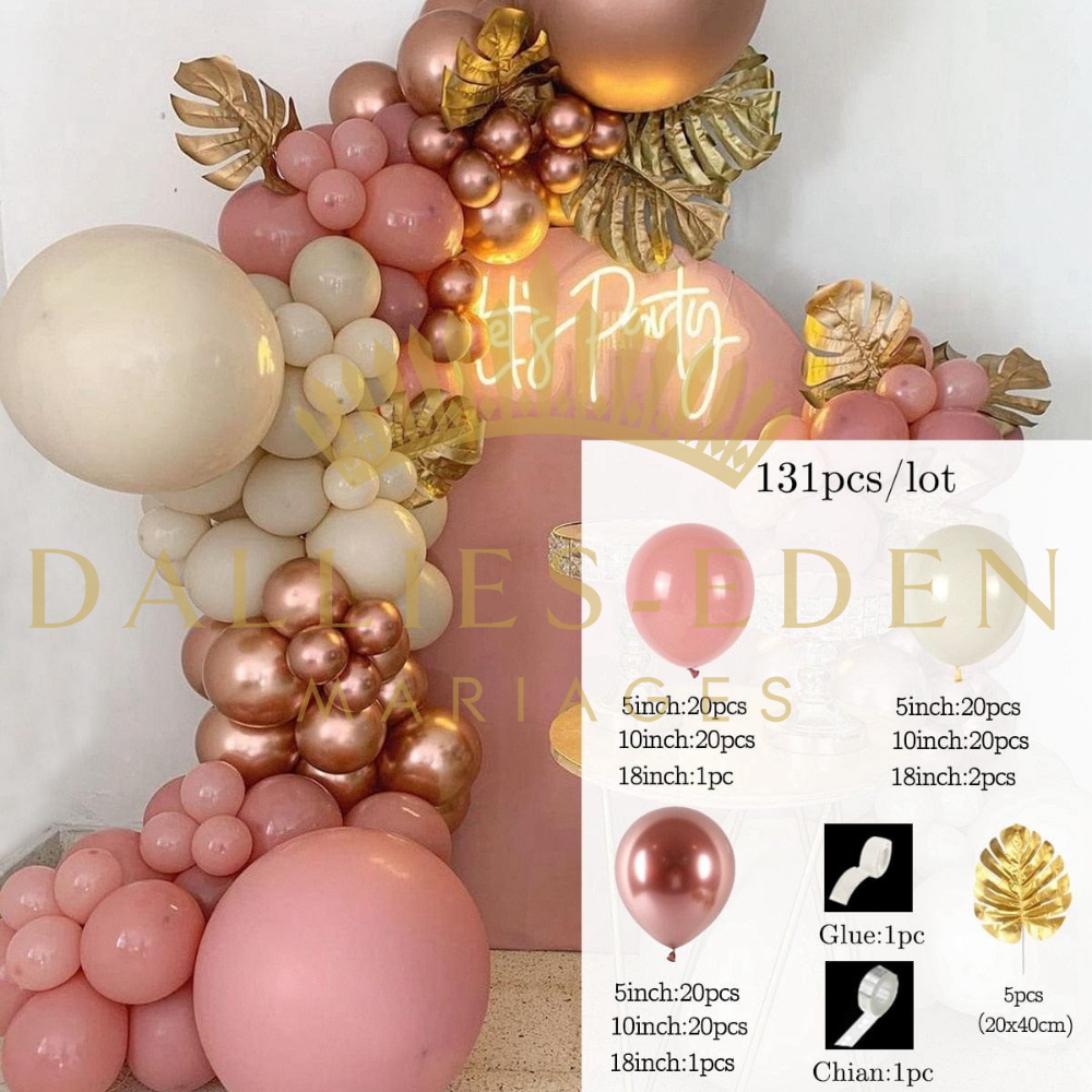 Arche de ballon Savane - Dallies-Eden-Mariages