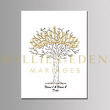 Arbre à empreinte mariage - Arbre - Dallies-Eden-Mariages Boutique de Bijoux et d’accessoires de Mariage