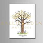 Arbre à empreinte mariage - Chêne - Dallies-Eden-Mariages Boutique de Bijoux et d’accessoires de Mariage