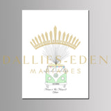 Arbre à empreinte mariage - Combi - Dallies-Eden-Mariages Boutique de Bijoux et d’accessoires de Mariage