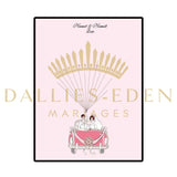 Arbre à empreinte mariage - Jeune Mariée - Dallies-Eden-Mariages Boutique de Bijoux et d’accessoires de Mariage