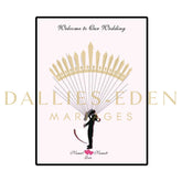 Arbre empreinte mariage - Marié - Dallies-Eden-Mariages