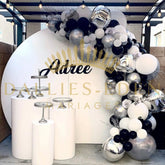 Arche de Ballon Argenté - Dallies-Eden-Mariages