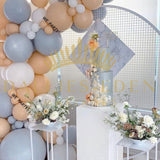 Arche de Ballon Argenté - Dallies-Eden-Mariages