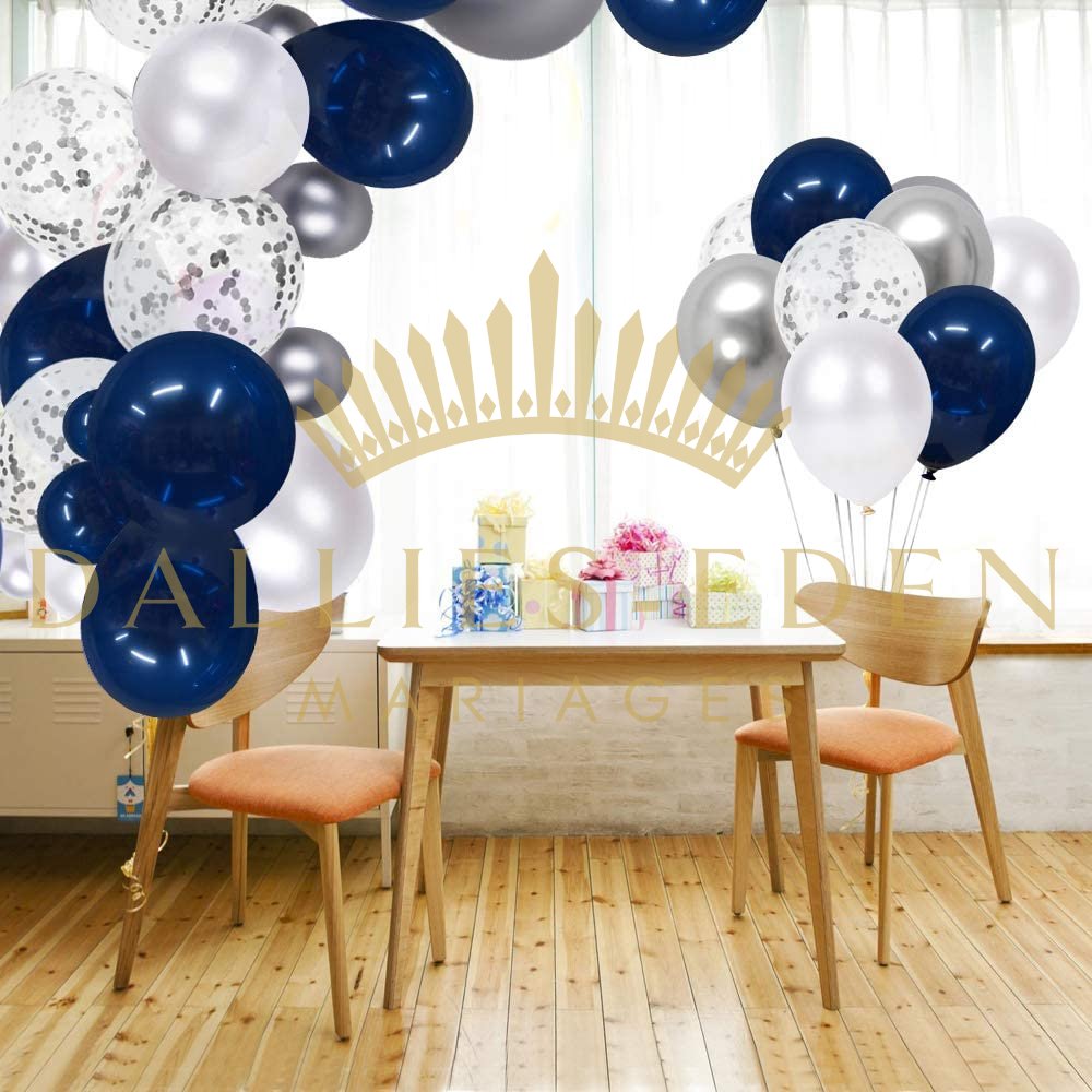 Arche de Ballon Bleue - Dallies-Eden-Mariages