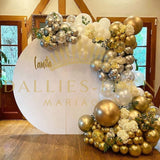 Arche de Ballon Chrome - Dallies-Eden-Mariages
