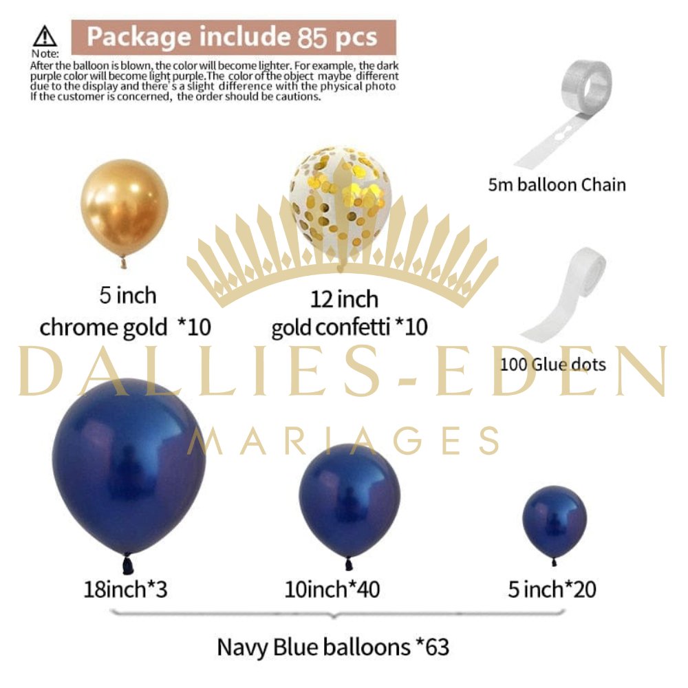 Arche de Ballon de Mariage - Dallies-Eden-Mariages