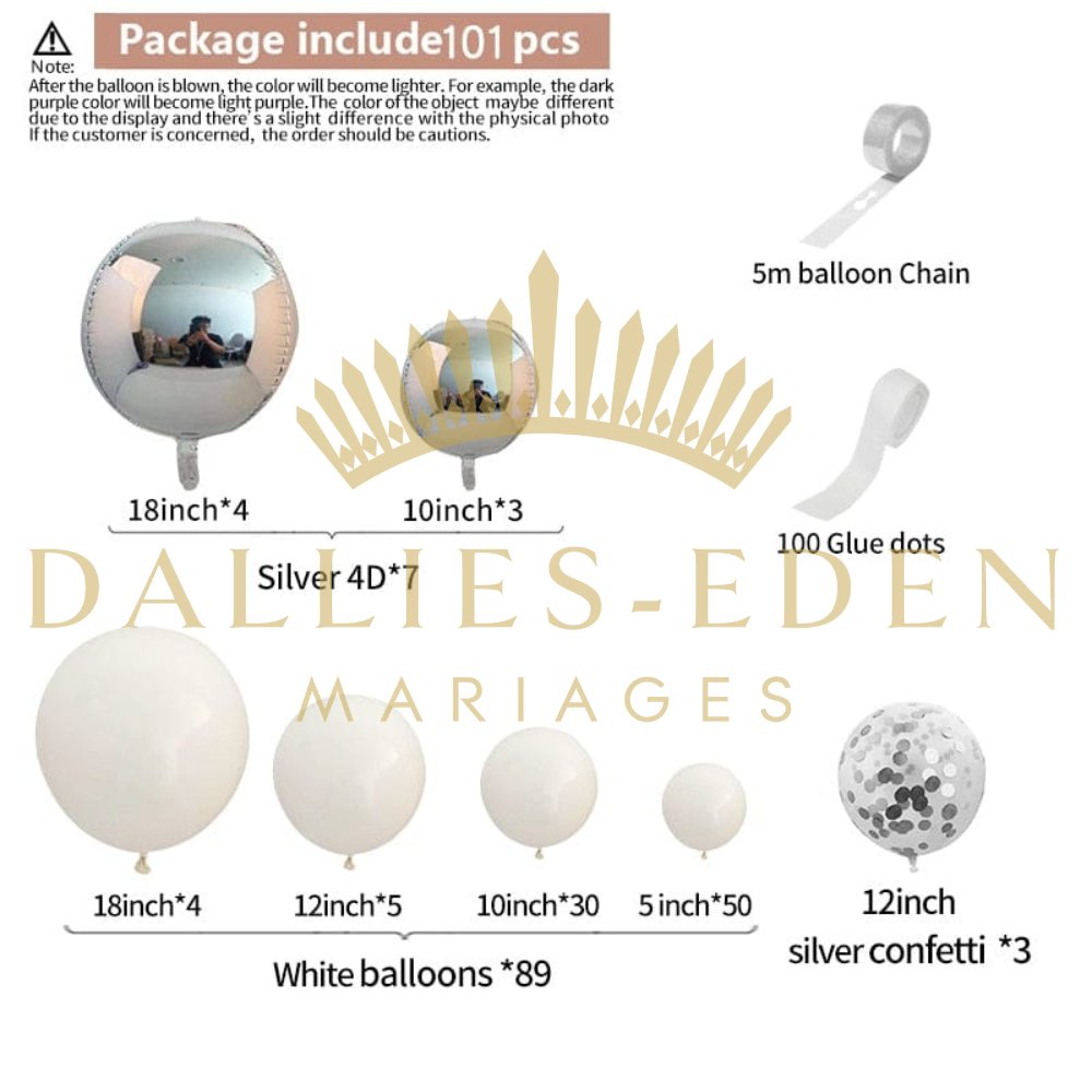 Arche de Ballon Mariage - Dallies-Eden-Mariages