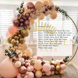 Arche de Ballon Rose Or - Dallies-Eden-Mariages