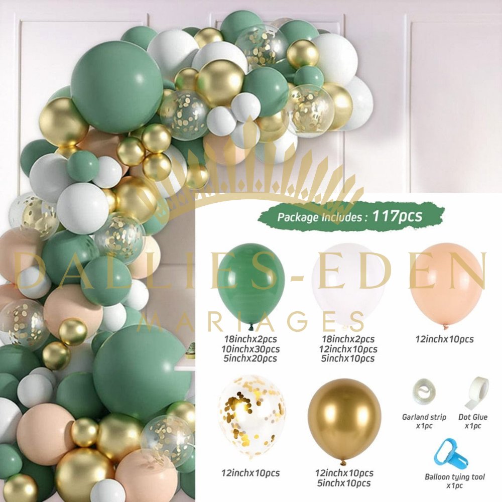 Arche de ballon Savane - Dallies-Eden-Mariages