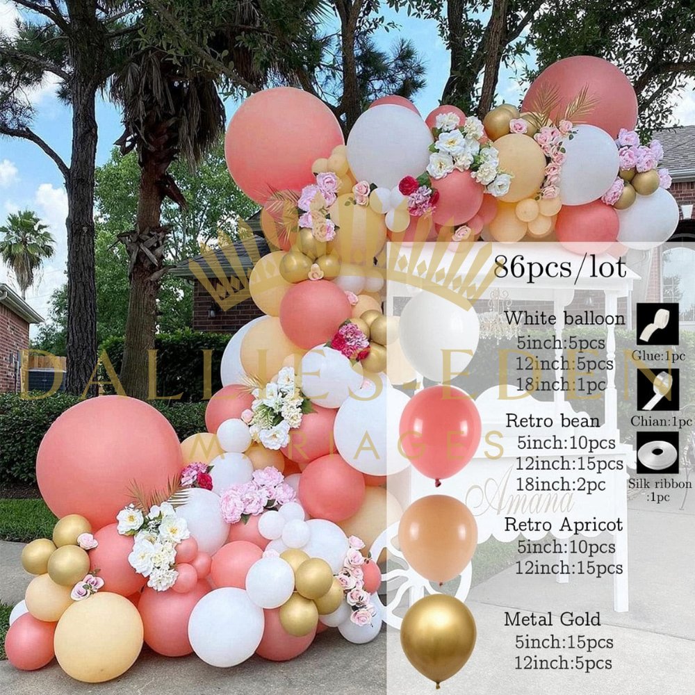 Arche de ballon Savane - Dallies-Eden-Mariages