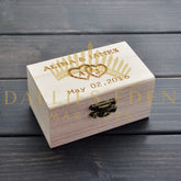 Boite à alliance Personnalisée - Dallies-Eden-Mariages