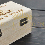 Boite à alliance Personnalisée - Dallies-Eden-Mariages