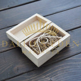 Boite à alliance Personnalisée - Dallies-Eden-Mariages