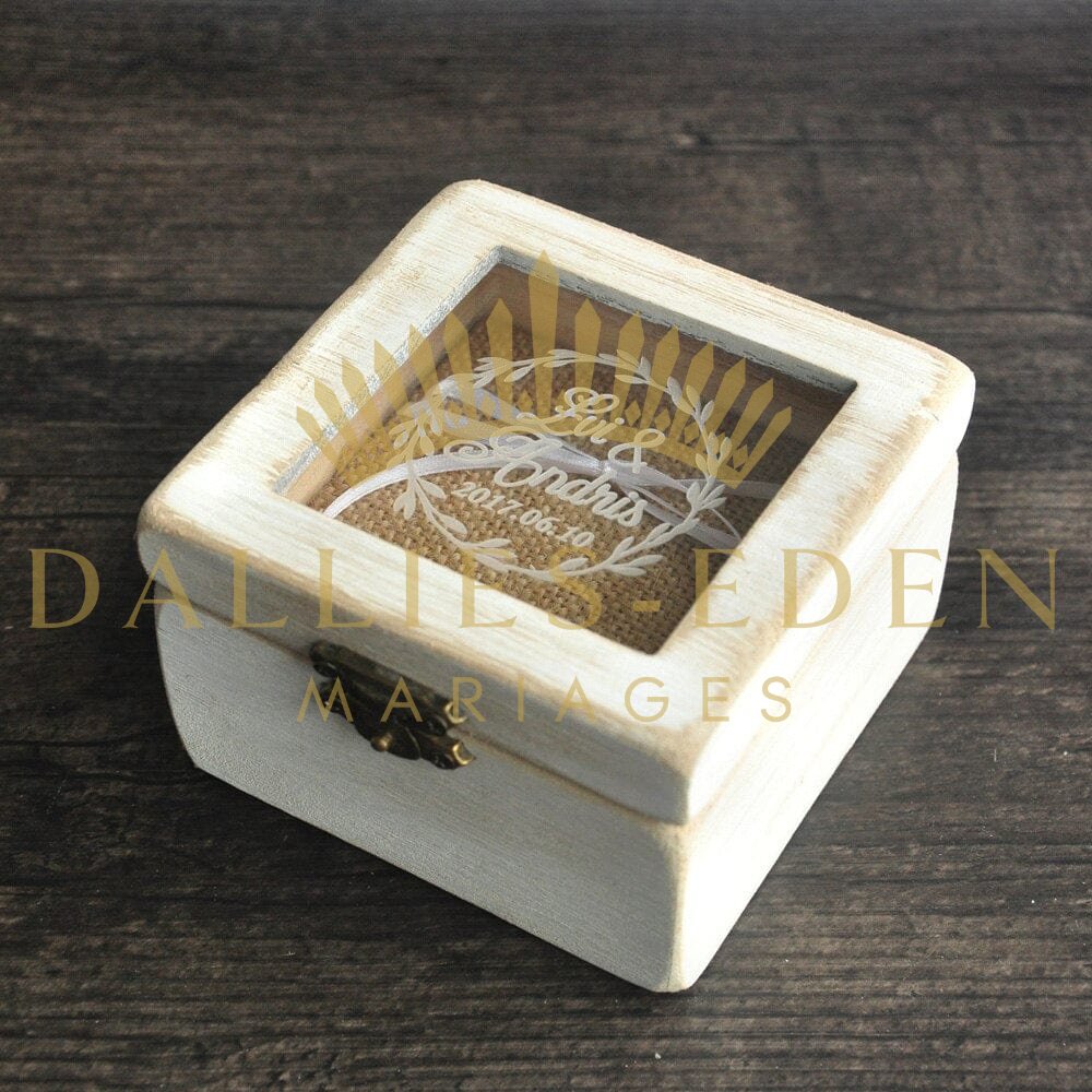 Boite à alliance Vintage - Dallies-Eden-Mariages