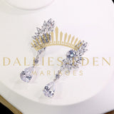 Boucle d'Oreilles Luxe Mariage - Dallies-Eden-Mariages