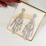 Boucle D'oreilles Pendante Mariage - Dallies-Eden-Mariages