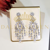 Boucle D'oreilles Pendante Mariage - Dallies-Eden-Mariages