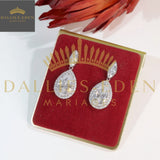 Boucle d'oreilles Princesse - Dallies-Eden-Mariages