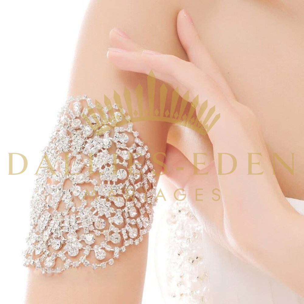 Bracelet de bras Strass - Dallies-Eden-Mariages