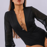 Collier de dos perles précieuses - Dallies-Eden-Mariages