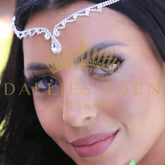 bijoux-diademe Collier de Tête Collier de Tête Blanche