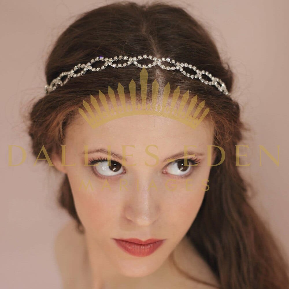 Collier de tête Emilie - Dallies-Eden-Mariages