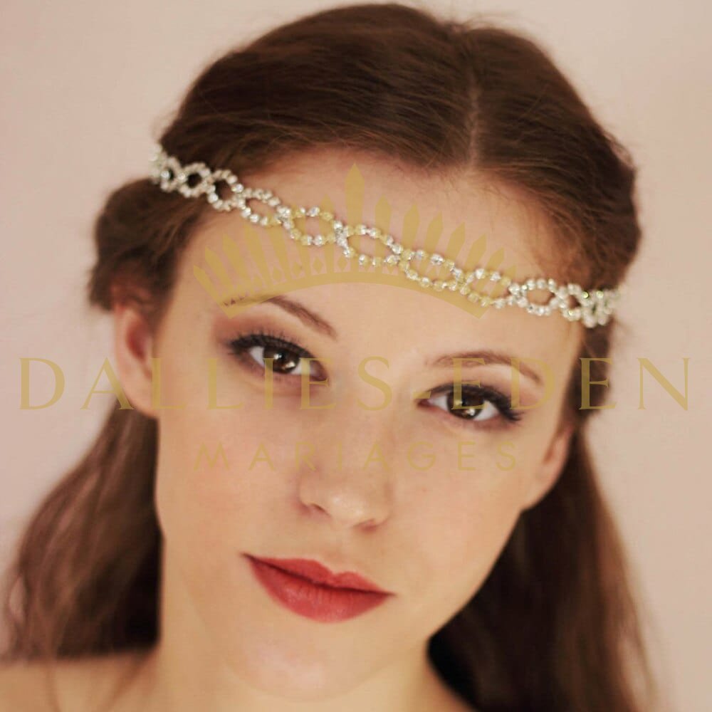 Collier de tête Emilie - Dallies-Eden-Mariages