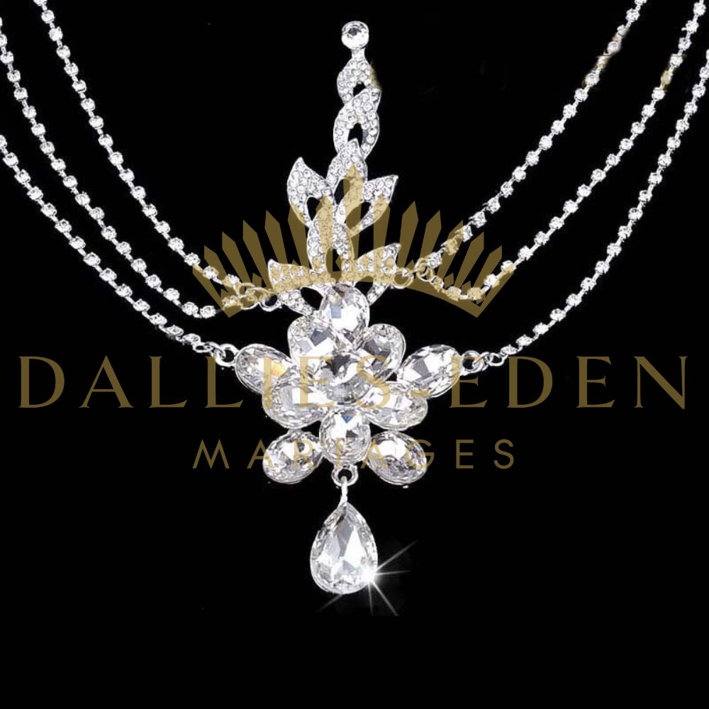 Collier de tête Maria - Dallies-Eden-Mariages