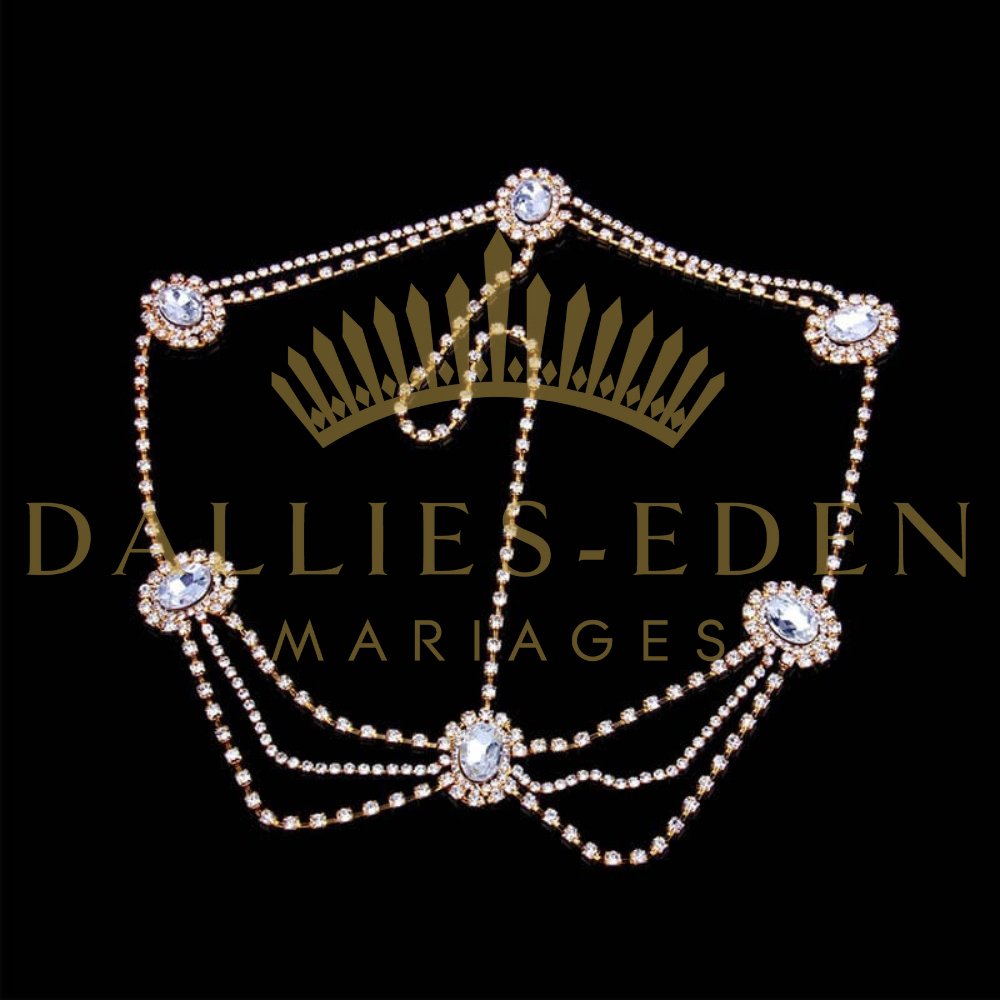 Collier de tête Mira - Dallies-Eden-Mariages