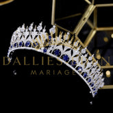 Diadème Mariage Bleu - Dallies-Eden-Mariages