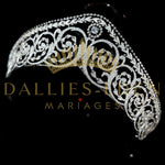 Diadème Princesse Crystal Mariage - Vignette | Dallies-Eden-Mariages 