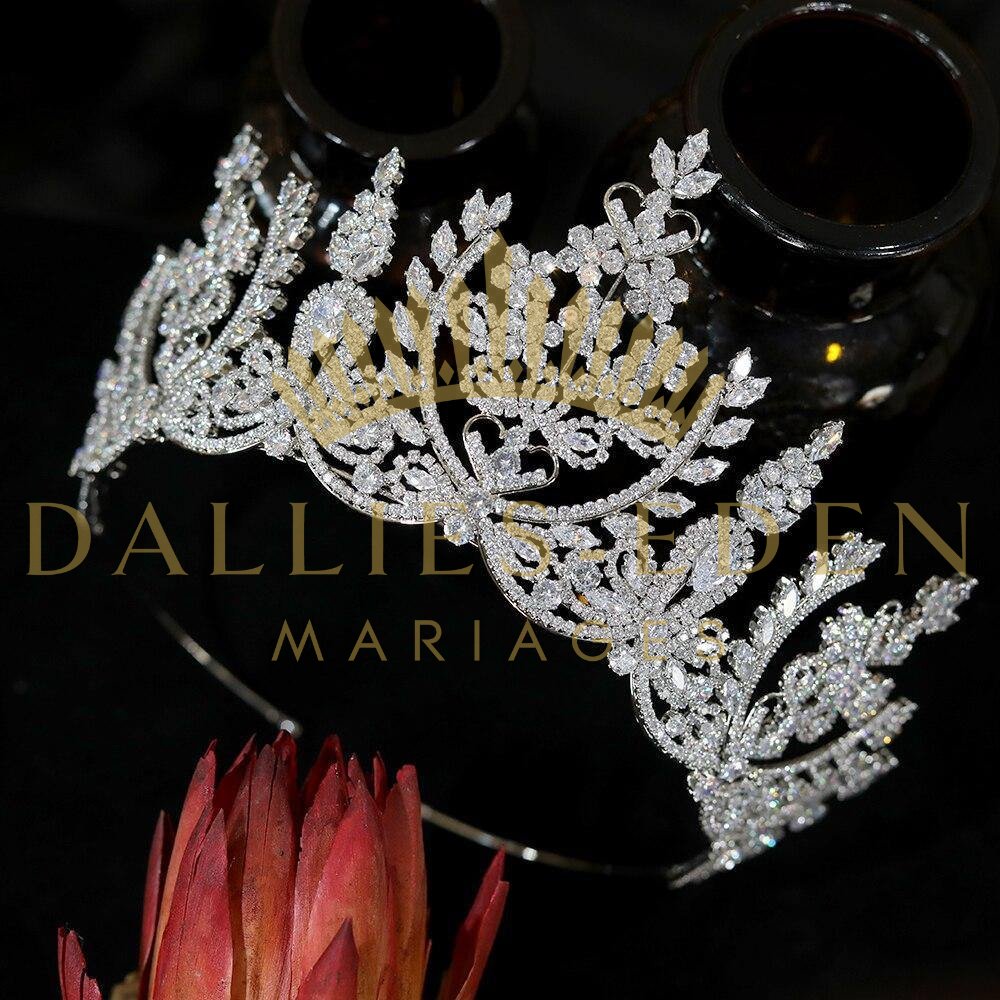 Diademe Strass Mariage - Dallies-Eden-Mariages