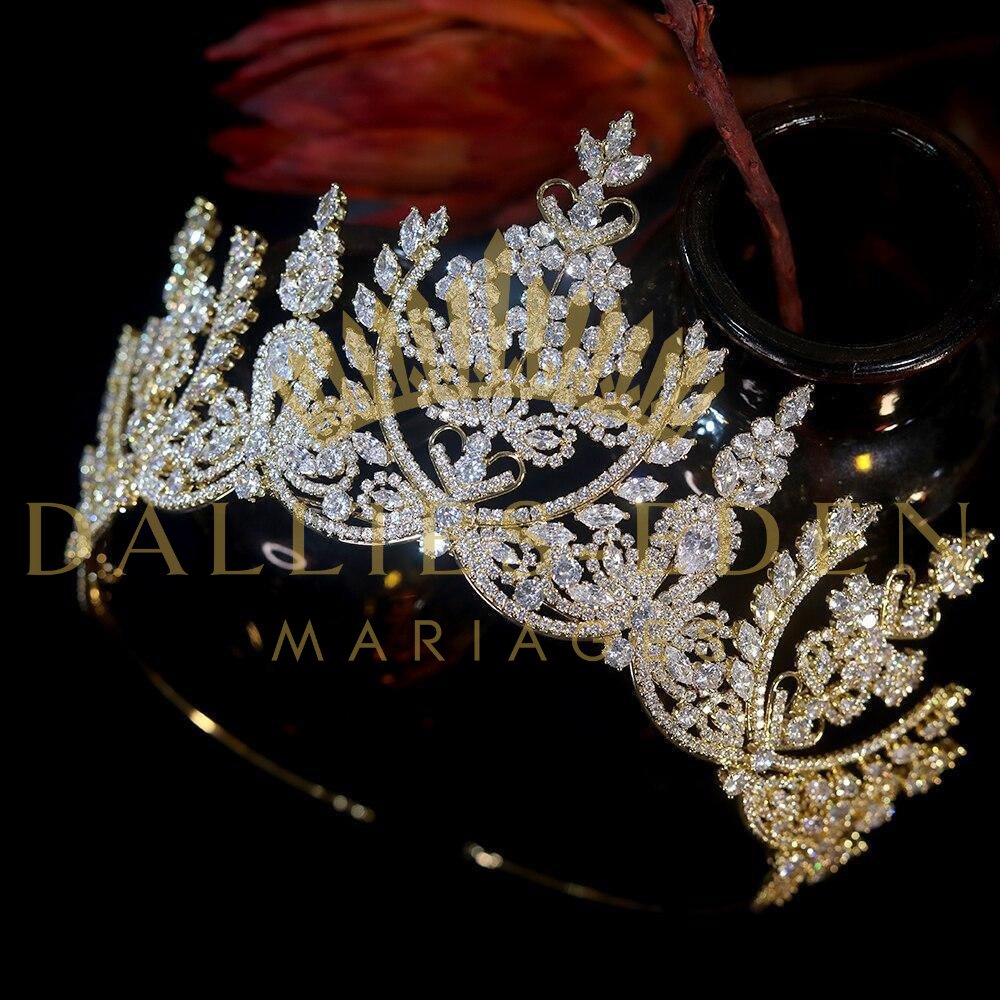 Diademe Strass Mariage - Dallies-Eden-Mariages