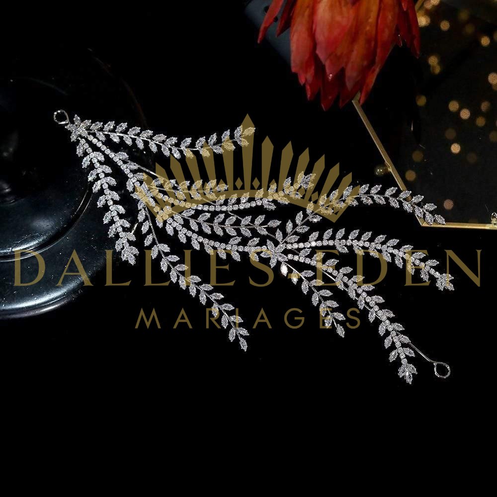 Headband de Mariée - Dallies-Eden-Mariages