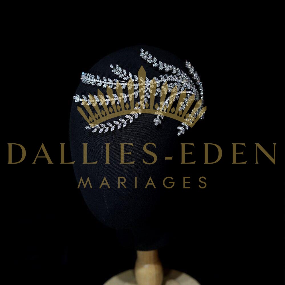 Headband de Mariée - Dallies-Eden-Mariages