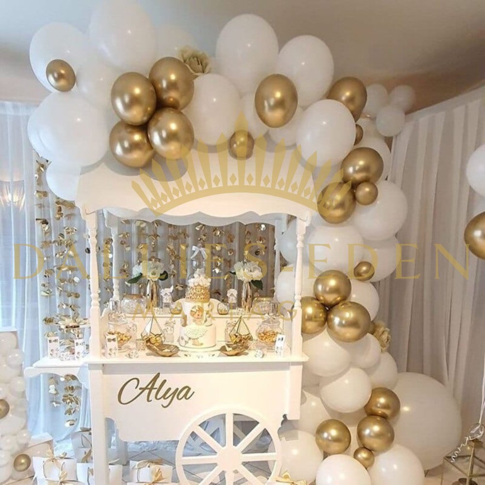Kit Arche de Ballon Luxe - Dallies-Eden-Mariages