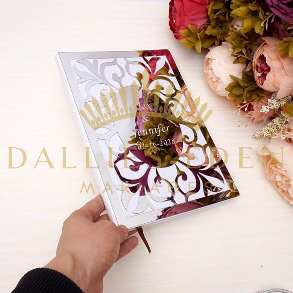 Livre d'Or Mariage Argenté - Dallies-Eden-Mariages
