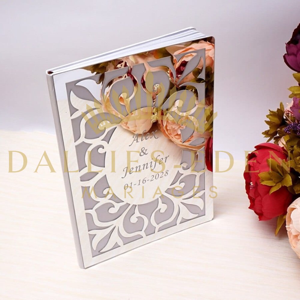 Livre d'Or Mariage Argenté - Dallies-Eden-Mariages
